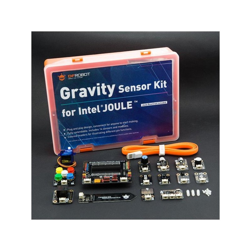 Gravity Sensor Kit - startovací sada pro Intel Joule
