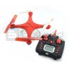 Dron Over-Max X-Bee 3.1 Plus 2,4 GHz quadrocopter dron s kamerou - červený - 34 cm + 2 další baterie - zdjęcie 2