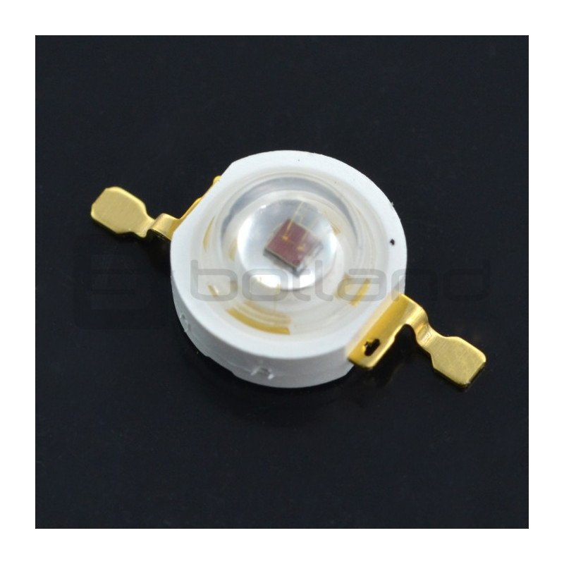 Power LED Prolight Opto PM2B-3LRE-SD 3W - červená