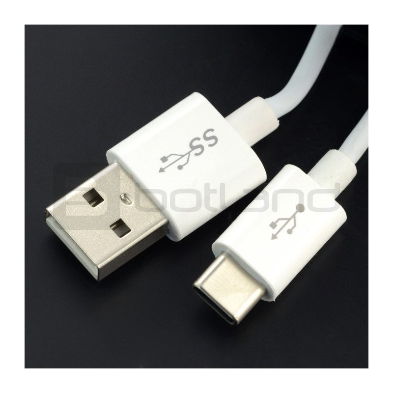 Kabel USB 2.0 typu A - USB 2.0 typu C Tracer - 1,5 m bílý