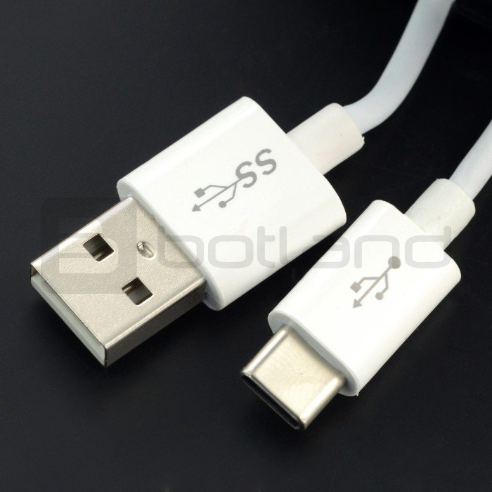 Kabel USB 2.0 typu A - USB 2.0 typu C Tracer - 1,5 m bílý