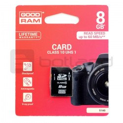 Paměťová karta Goodram SD 8 GB 60 MB / s třída 10