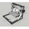 LinkSprite - 3osý CNC gravírovací stroj - zdjęcie 3