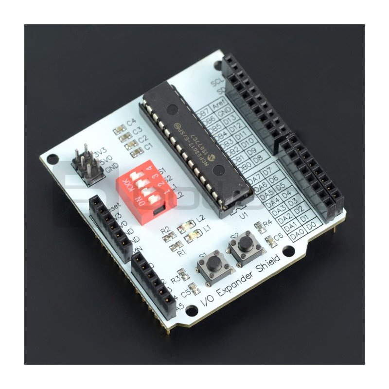 LinkSprite - I / O Expander Shield - štít pro Arduino / pcDuino