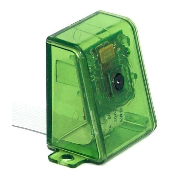 Zelené pouzdro pro fotoaparát