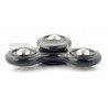 Fidget Spinner Basic 30 s. - antistresová hračka - černá - zdjęcie 2