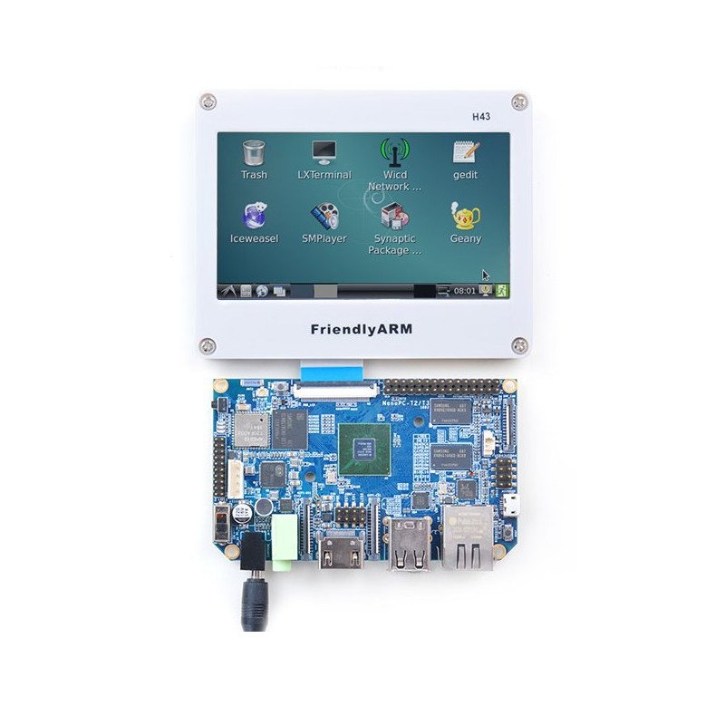 Odporová dotyková obrazovka H43 LCD 4,3 '' 480x272px pro NanoPi