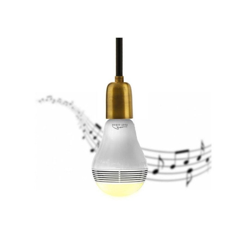 Smartlight MT3147 BT - Chytrá RGB LED žárovka s Bluetooth reproduktorem, E37, 5W, 350lm