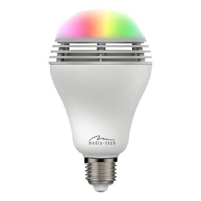 Smartlight MT3147 BT - Chytrá RGB LED žárovka s Bluetooth reproduktorem, E37, 5W, 350lm