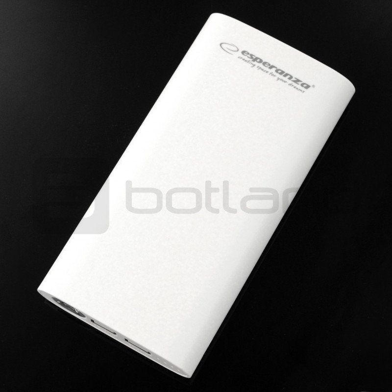 PowerBank Esperanza Nitro EMP119W 17400mAh mobilní baterie - bílá