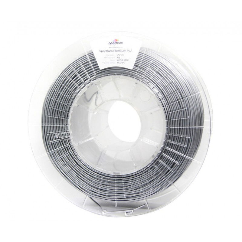 Filament Spectrum PLA 1,75mm 1kg - stříbrná hvězda