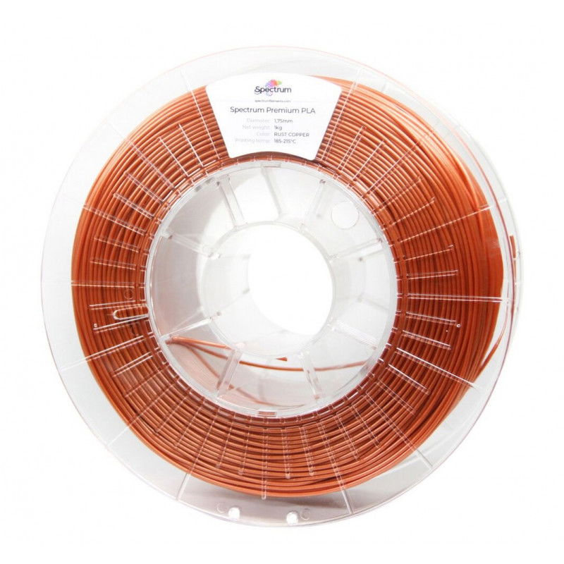 Filament Spectrum PLA 1,75mm 1kg - rez měď