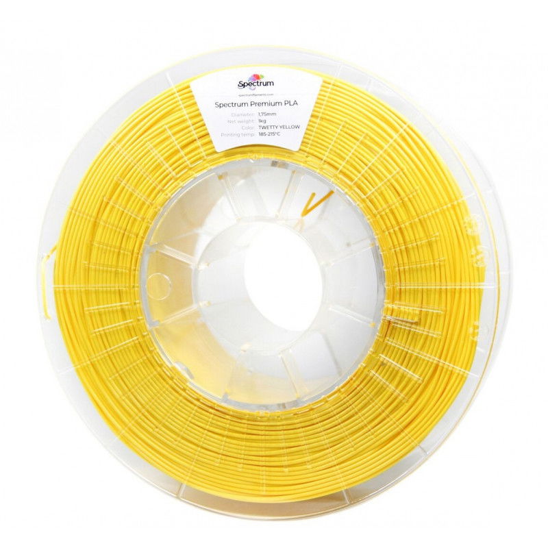 Filament Spectrum PLA 2,85mm 1kg - tweety žlutá