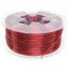Filament Spectrum PETG 1,75 mm 1 kg - transparentní červená - zdjęcie 1