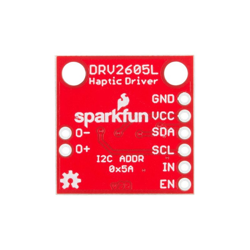 SparkFun DRV2605L - ovladač pro hmatové motory I2C