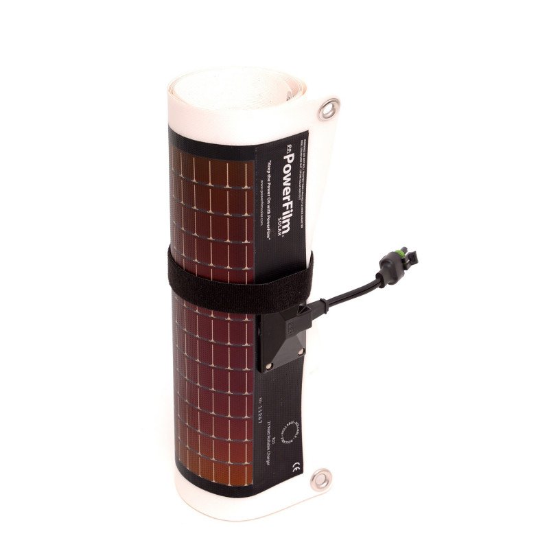 Solární panel R7 - 7W 368x584mm - válcovaný