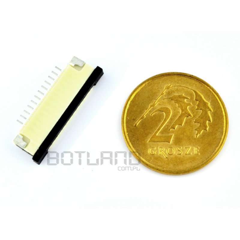Konektor: FFC / FPC 12 pinů, rozteč 1 mm