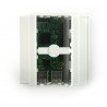 Pouzdro Raspberry Pi 3B + / 3B / 2B na DIN lištu - šedé / průhledné - zdjęcie 3