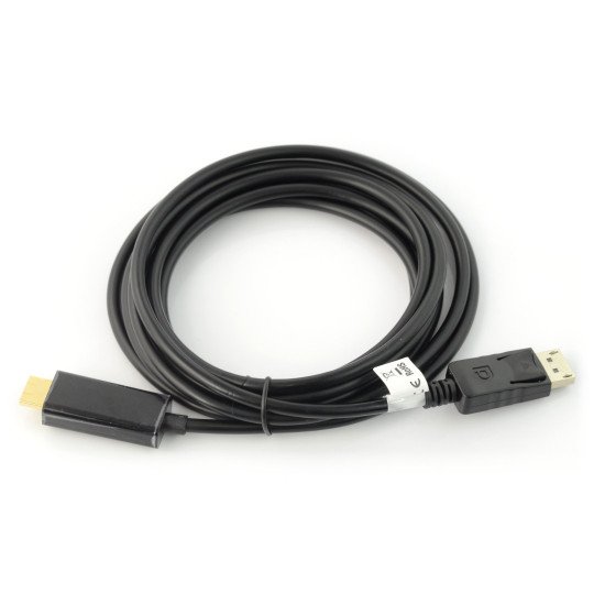 DisplayPort - kabel HDMI-M Lanberg - dlouhý 3 m