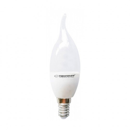 Žárovka Esperanza ELL148, mléčná žárovka, E14, 3 W, 260 lm, teplá barva
