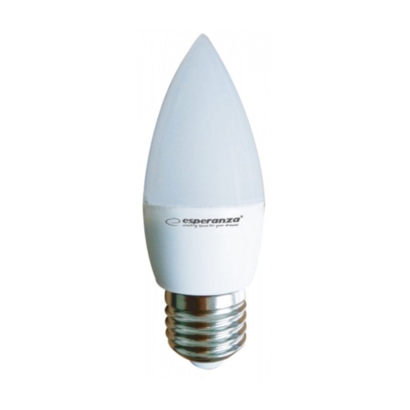 Esperanza žárovka ELL147, mléčná žárovka, E27, 6W, 580lm, teplá barva
