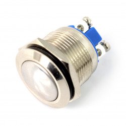 Monostabilní spínač ON-OFF - PBW-19BS - 2A / 250V, konvexní