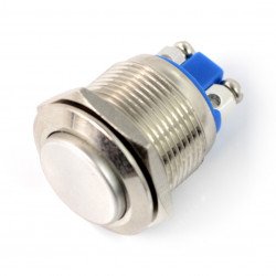 Monostabilní spínač ON-OFF - PBW-19BS - vyčnívající 2A / 250V