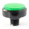 Tlačítko 6cm - zelené - ploché - zdjęcie 2