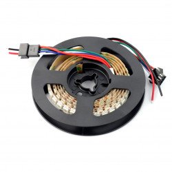 RGB LED pásek WS2813 - digitální, adresovaný - 144 LED / m, 18W / m, 5V - 5m
