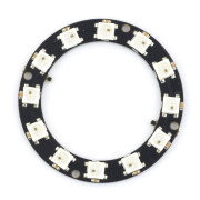 RGB LED prsten WS2812 5050 x 12 LED - 50mm