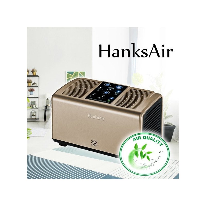 Čistička vzduchu s ionizátorem a snímačem kvality vzduchu - HanksAir V02