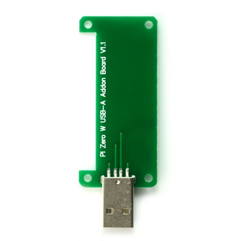 Pi Zero W USB-A Addon Board V1.1 - štít pro Raspberry Pi Zero / Zero W.
