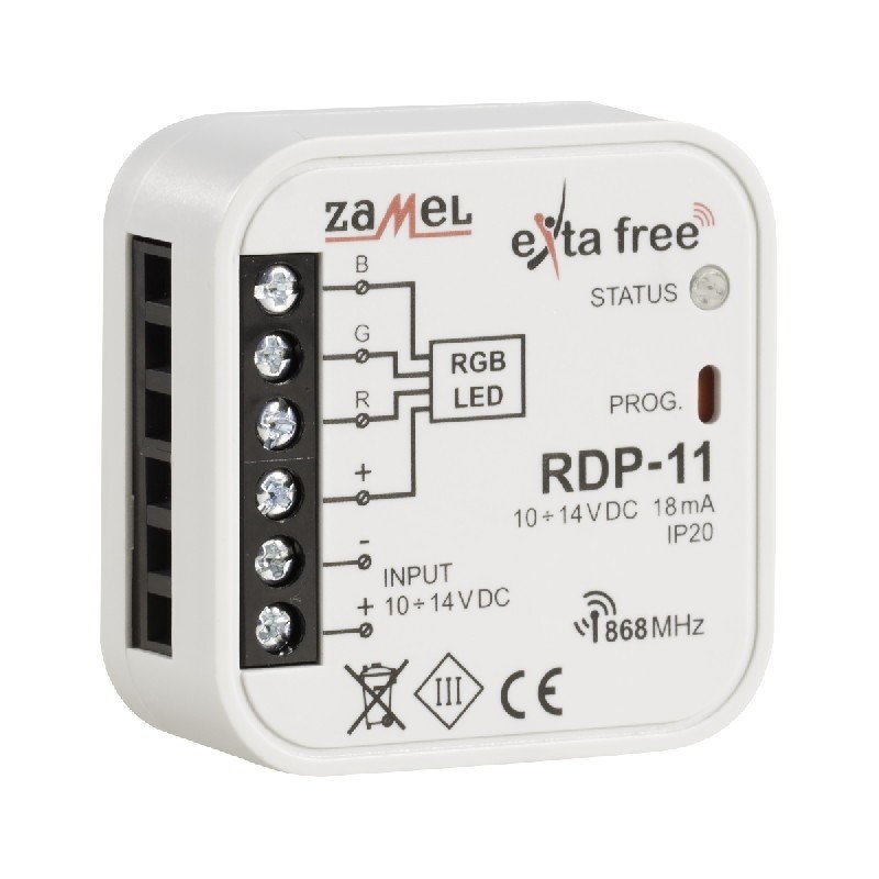 Exta Free - bezdrátový ovladač RGB - RDP-11