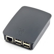 Oficiální pouzdro Raspberry Pi Model 3/2 / B + - šedé