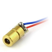 5mW červený 3-5V laser