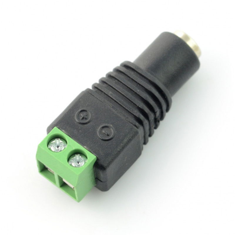 DC jack φ5,5 x 2,1 mm s rychlým konektorem