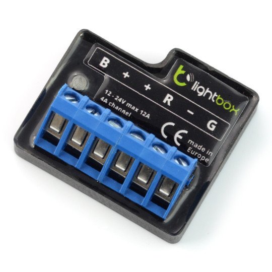 BleBox LightBox 3 - ovladač LED RGB Bluetooth - aplikace pro Android / iOS