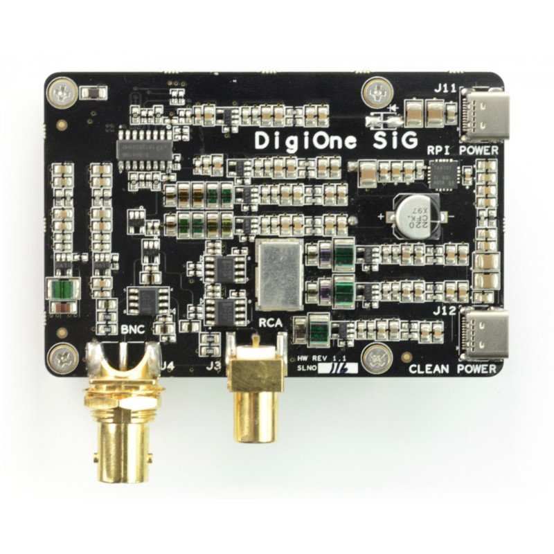 DigiOne Signature - S / PDIF RCA BNC - zvuková karta pro Raspberry Pi
