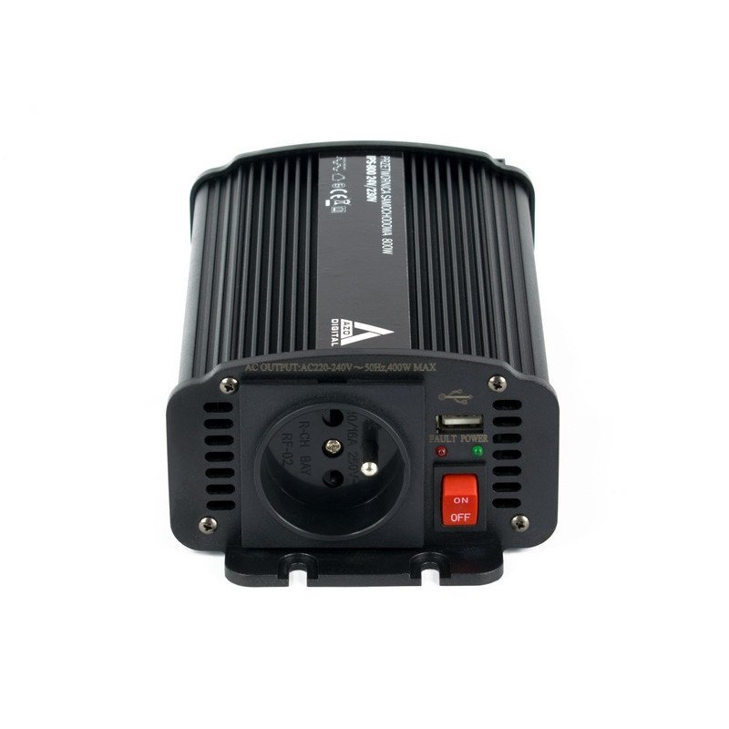 AZO Digital 24 VDC / 230 VAC IPS-800U 800W měnič napětí