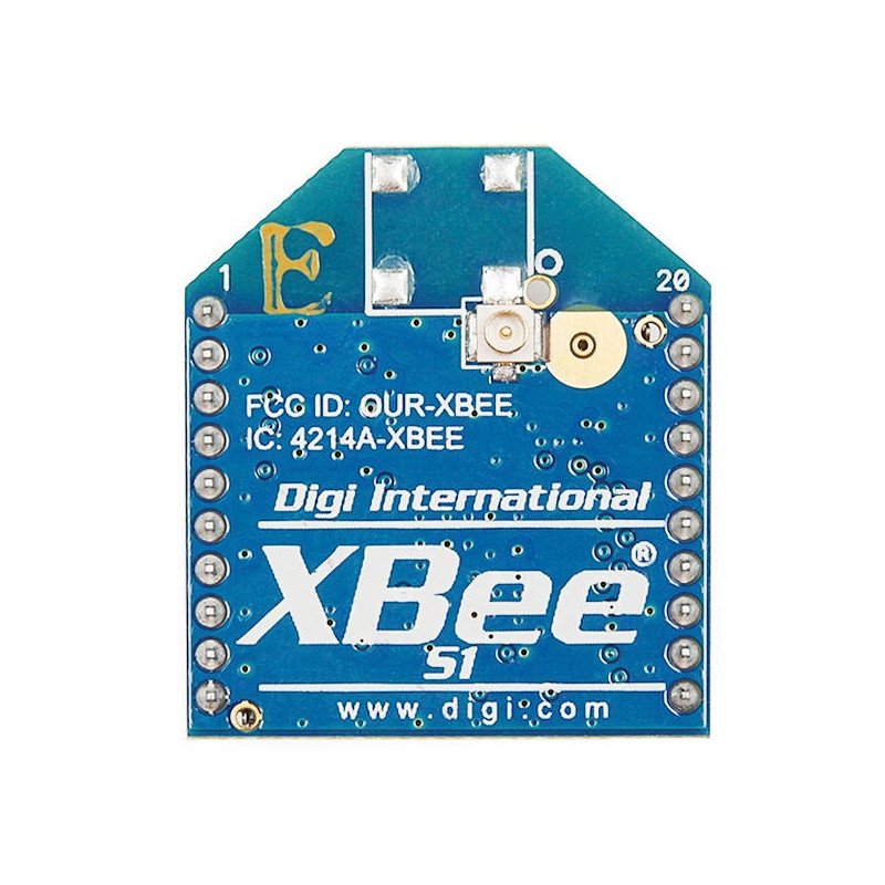 Modul XBee 802.15.4 1mW řady 1 - anténa PCB