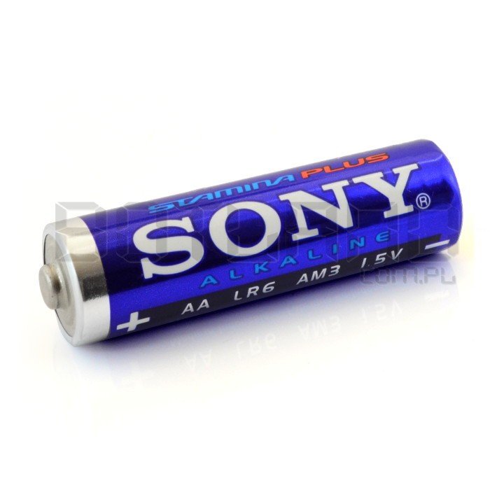 Alkalická baterie AA SONY LR06 LR6 stamina plus