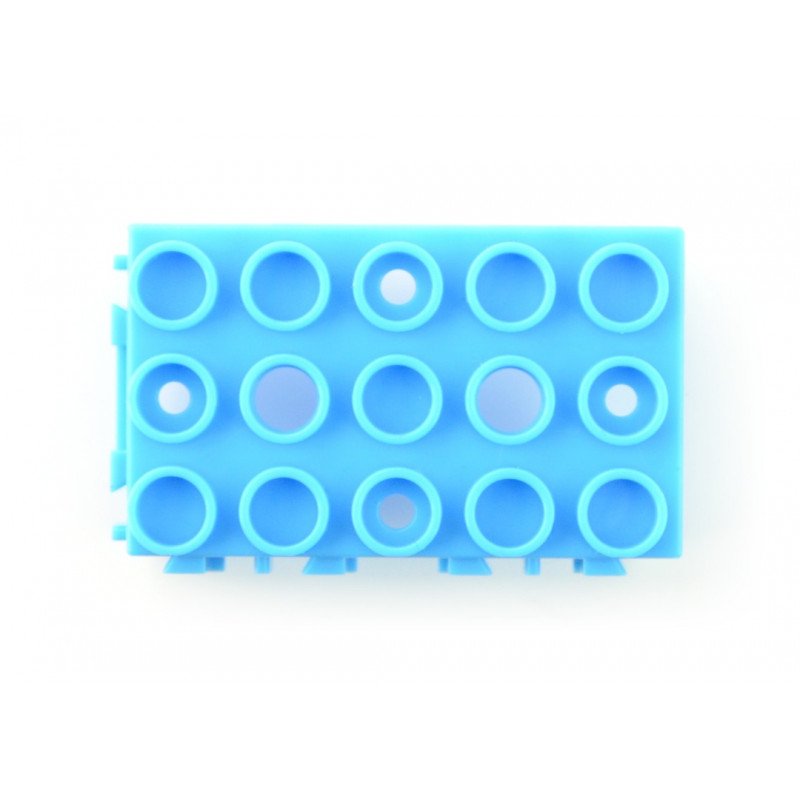 Grove - kryt modulu 1x2 4-balení - modrý