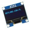 OLED displej, modrá grafika, 1,3 '' 128x64px I2C - kompatibilní s Arduino - zdjęcie 5