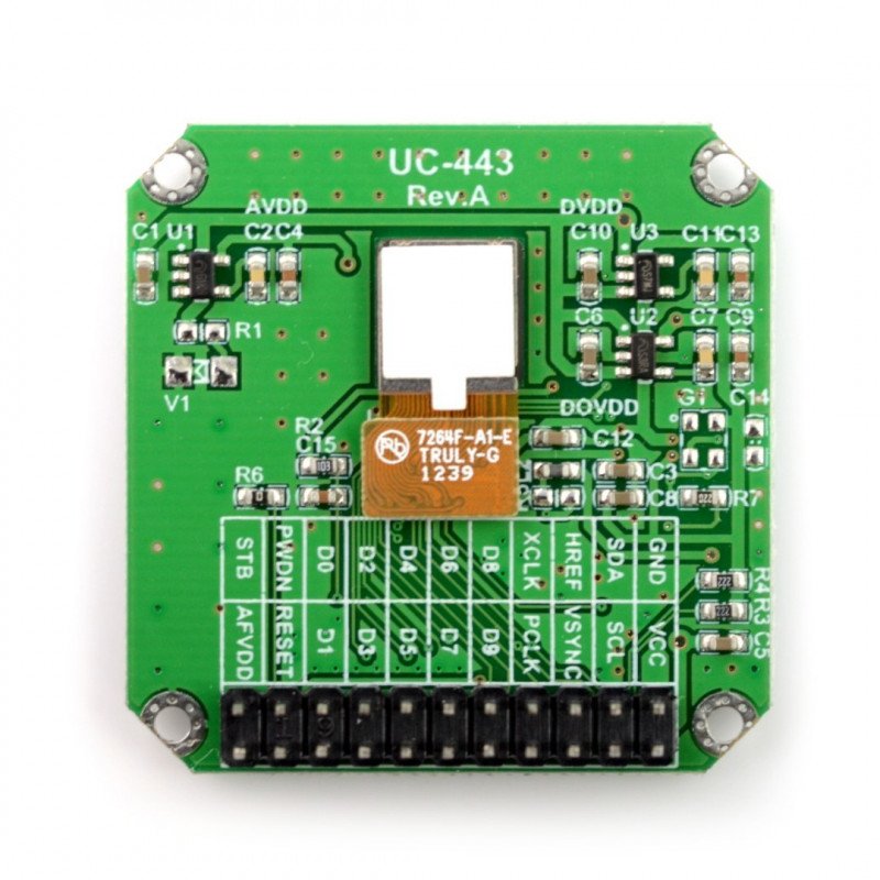 ArduCam mini OV5640 5MPx 2592x1944px 120fps - kamerový modul pro Arduino *