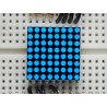 Miniaturní LED matice 8x8 0,8 '' - modrá - zdjęcie 4