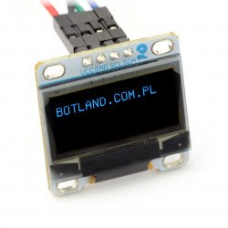 OLED displej Velleman VMA438 modrá grafika 0,96 '' 128x64px I2C