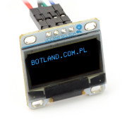 OLED displej Velleman VMA438 modrá grafika 0,96 '' 128x64px I2C