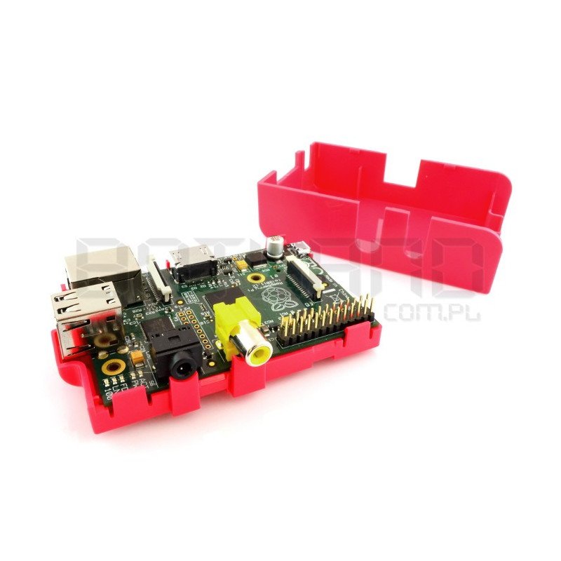 Pouzdro Raspberry Pi Model B Multicomp Farnell - malina