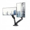 Držák plynového stolu pro 2 LED / LCD monitory ART L-16GD 13-27 "6,5 kg - vertikální a horizontální nastavení - zdjęcie 5