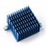 Chladič pro Odroid XU4 vysoký 40x40x25mm - modrý - zdjęcie 1